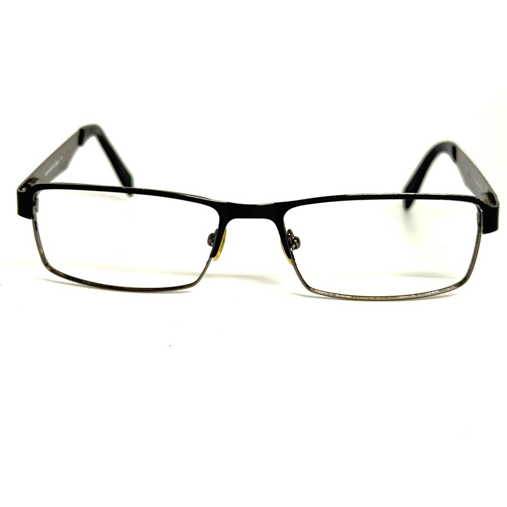 Helium Paris 4193 MBLK Matte Black Rectangular Eyeglasses Frames 54/16-140